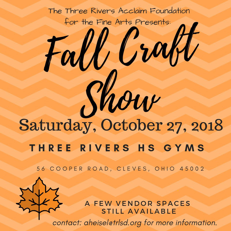 fall craft show flyer